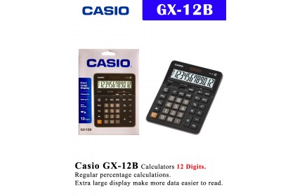 Casio GX-12B Calculators 12 Digits